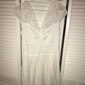 Abercrombie and Fitch white dress